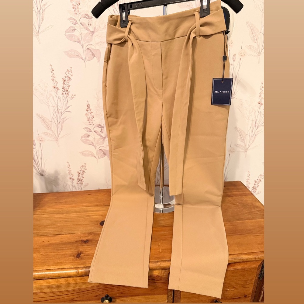 NWT Women’s J&L Atelier High Waisted Slim Leg Ankle Pants Size XS